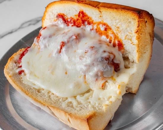 Meatballs & cheese sub.