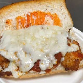 Chicken parmesan sub