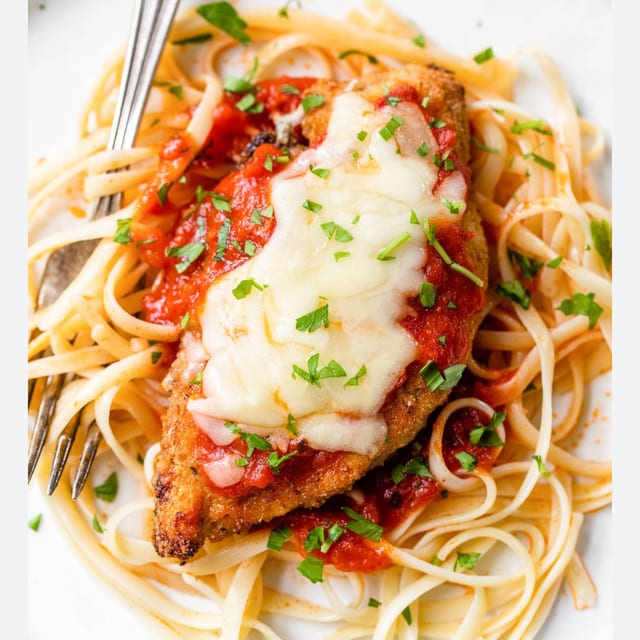 Chicken parmesan.